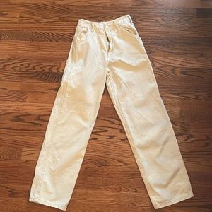 Pacsun Cream Cargo Pants